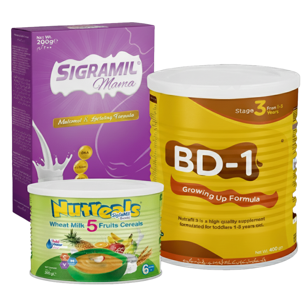 Sigfamil Mama, BD-1, and sigfamil little pack products